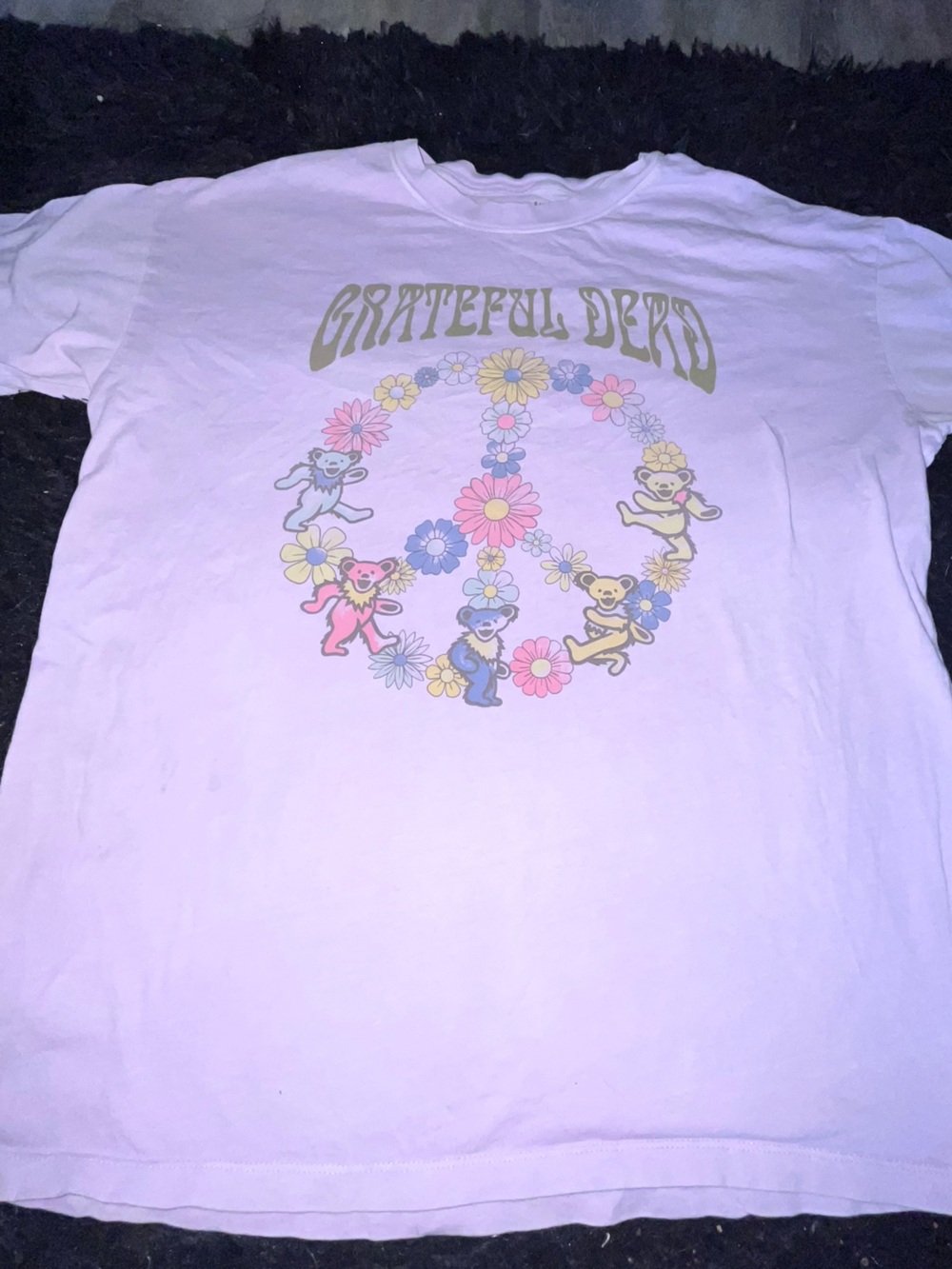American Eagle Outfitters Lilac Grateful Dead Tee